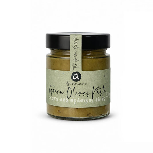 Alfa Grüne Olivenpaste – Mediterraner Brotaufstrich | 200 g