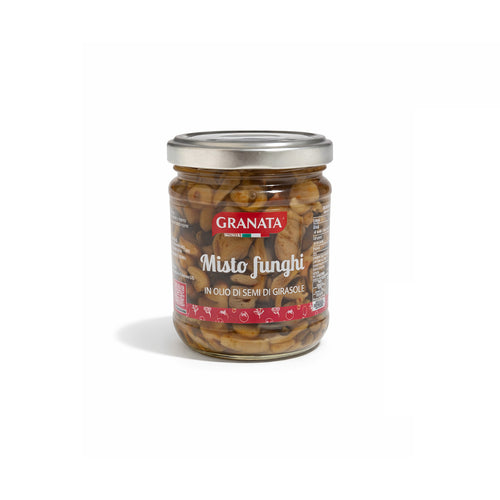 Granata Misto Funghi – Gemischte Pilze in Öl | 180 g